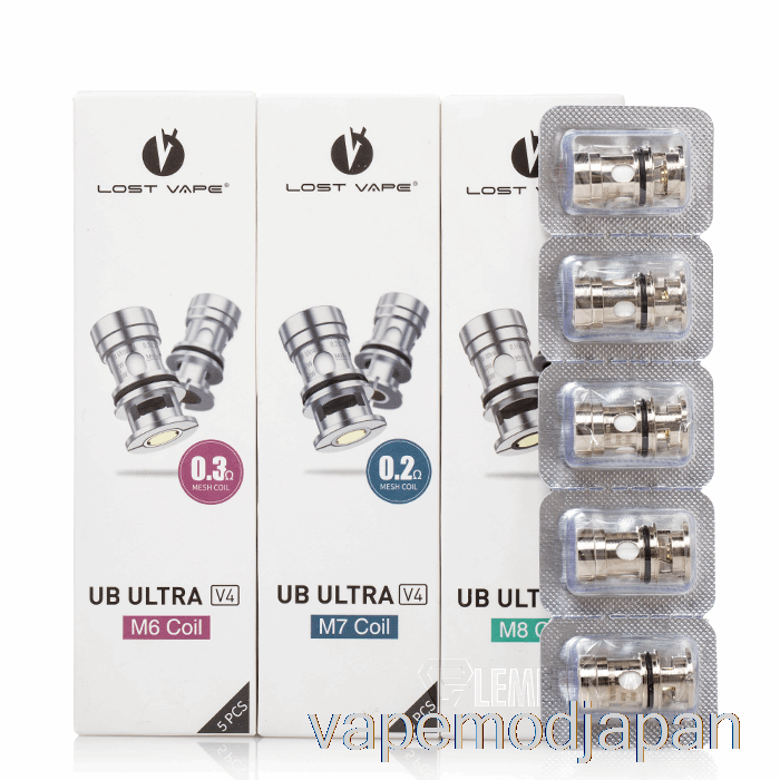 Vape Japan ロストベイプ ウルトラブースト 交換用コイル 0.6ohm M2 コイル（販売終了）